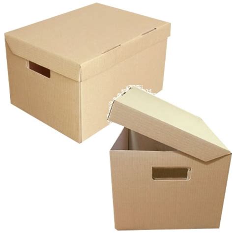 office storage boxes hinged lid